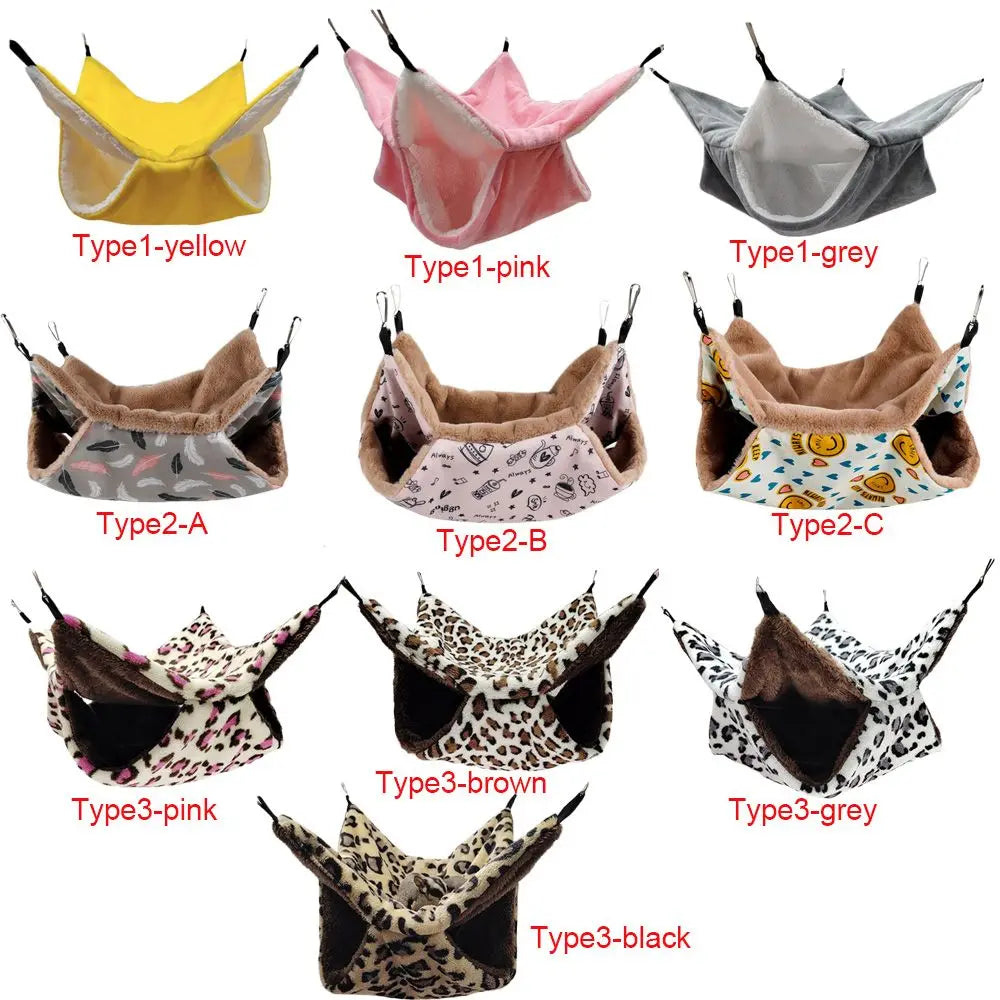 Small Animal Double-layer Thicken Sleeping Bag