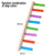 Ladder Bird Interaction Fun Climbing Parrot Toys