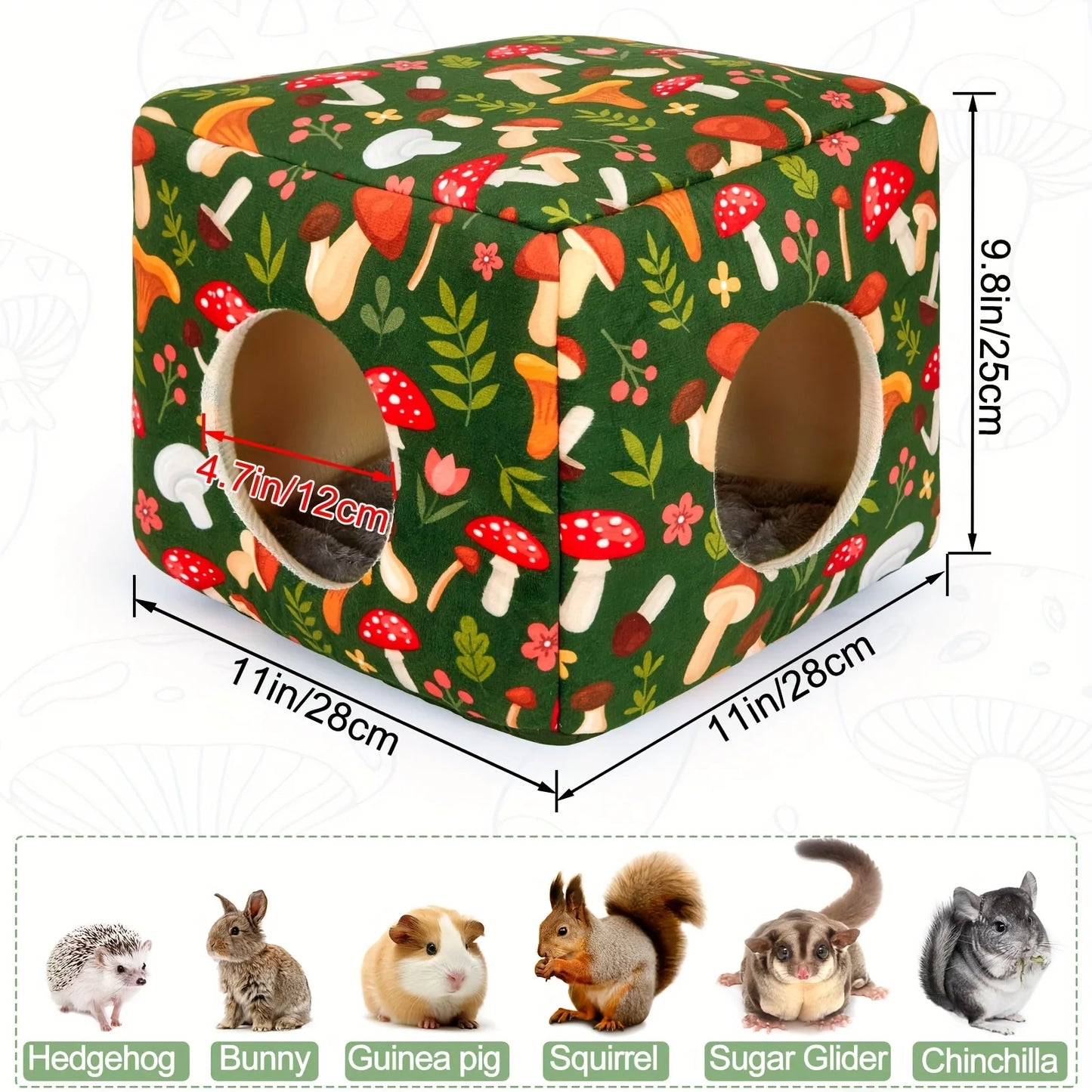 Guinea Pig Hideout Washable Guinea Pigs Hiding House