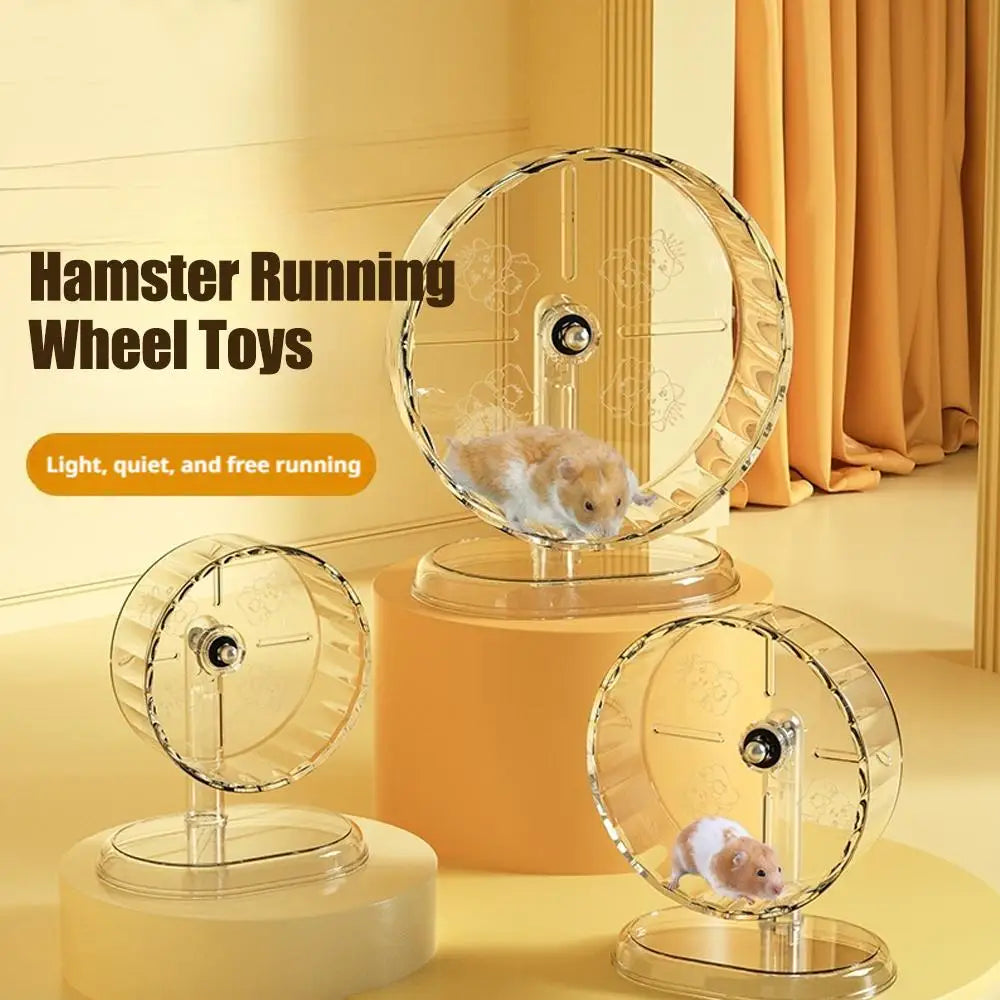 Silent Widened Transparent Running Wheel