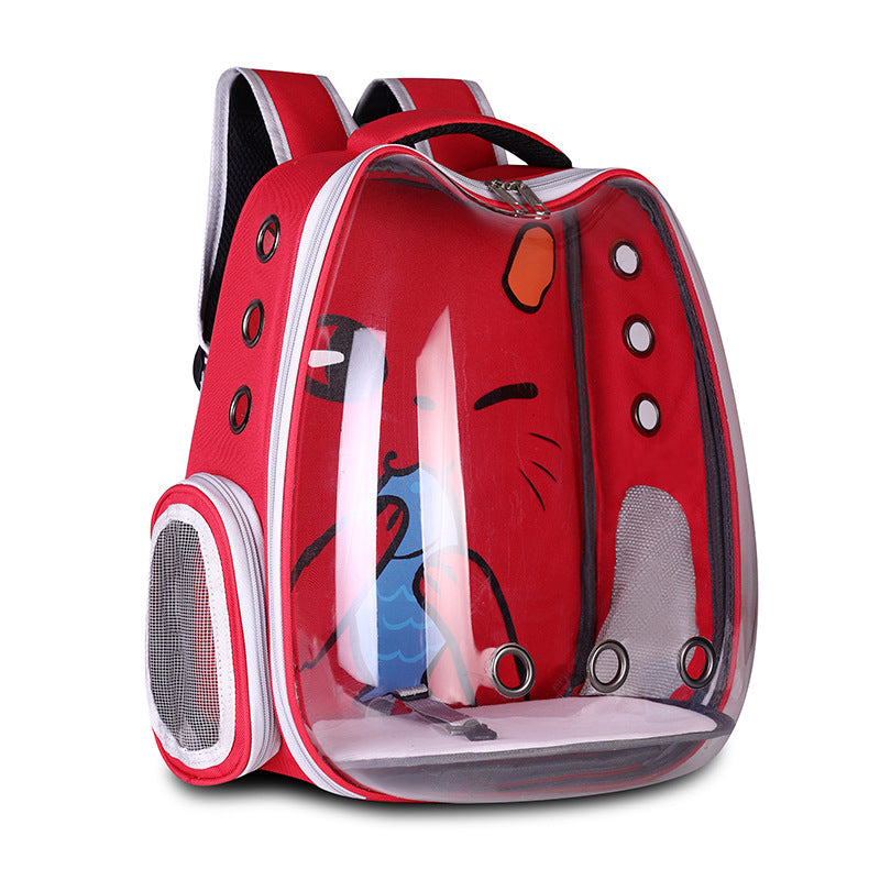 Space Breathable Shoulder Pet Backpack